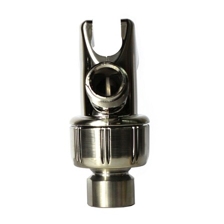 Thrifco Plumbing Shower Arm Mount  Satin Nickel 4405788